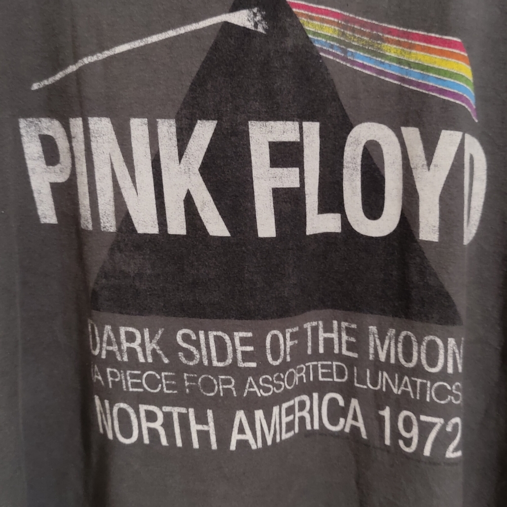 Vintage Pink Floyd DSOTM 1972 Tour. Size L